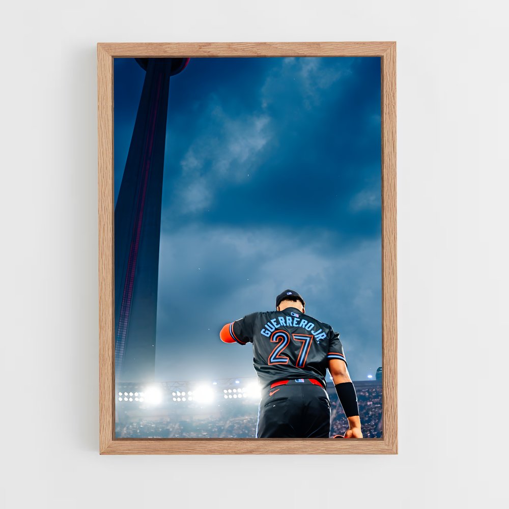 Poster Toronto blue – affiche Baseball (vue 4)
